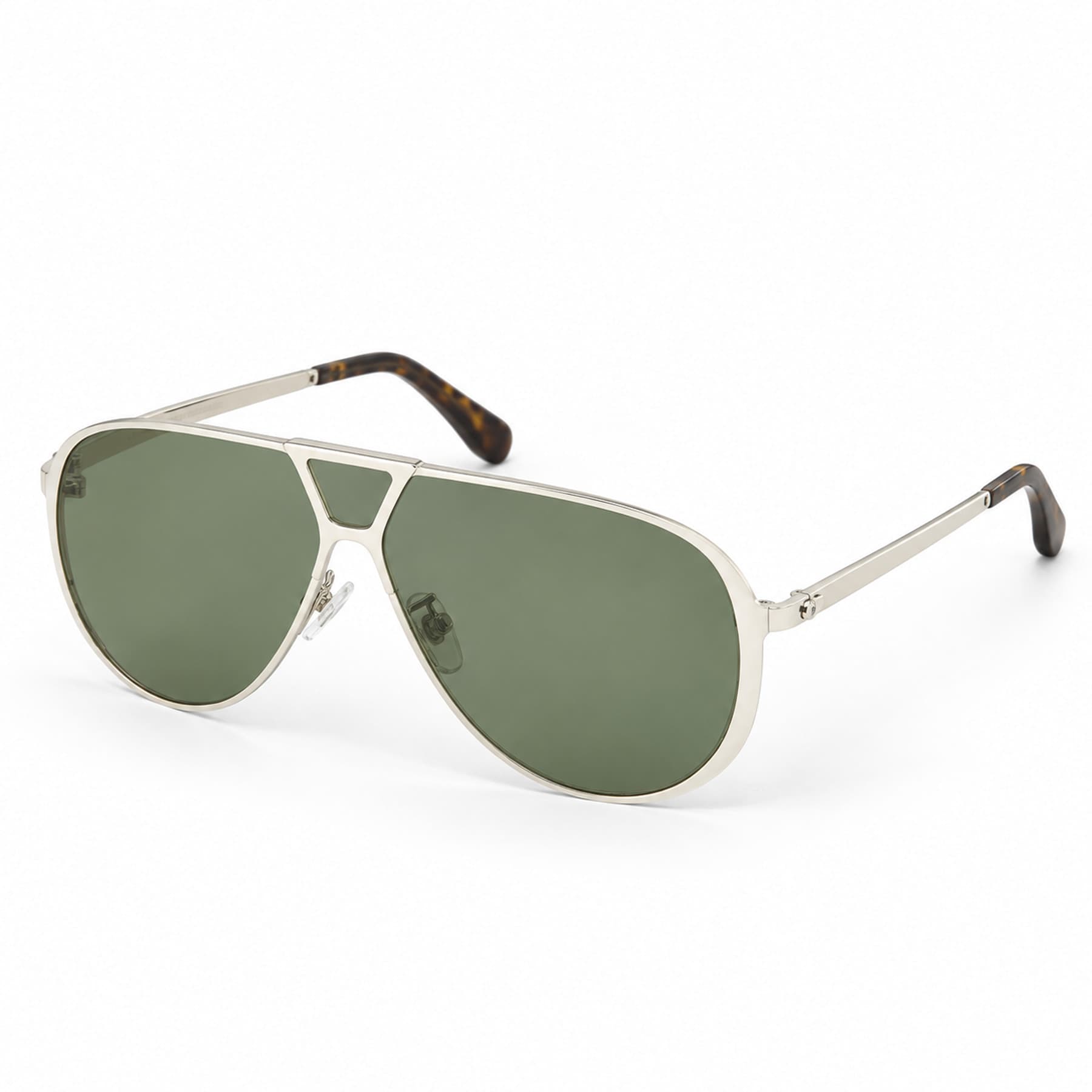 Fendi - Eclipse Palladium Colored Metal Sunglasses (FOL612) FOL612V1TF1Y8F