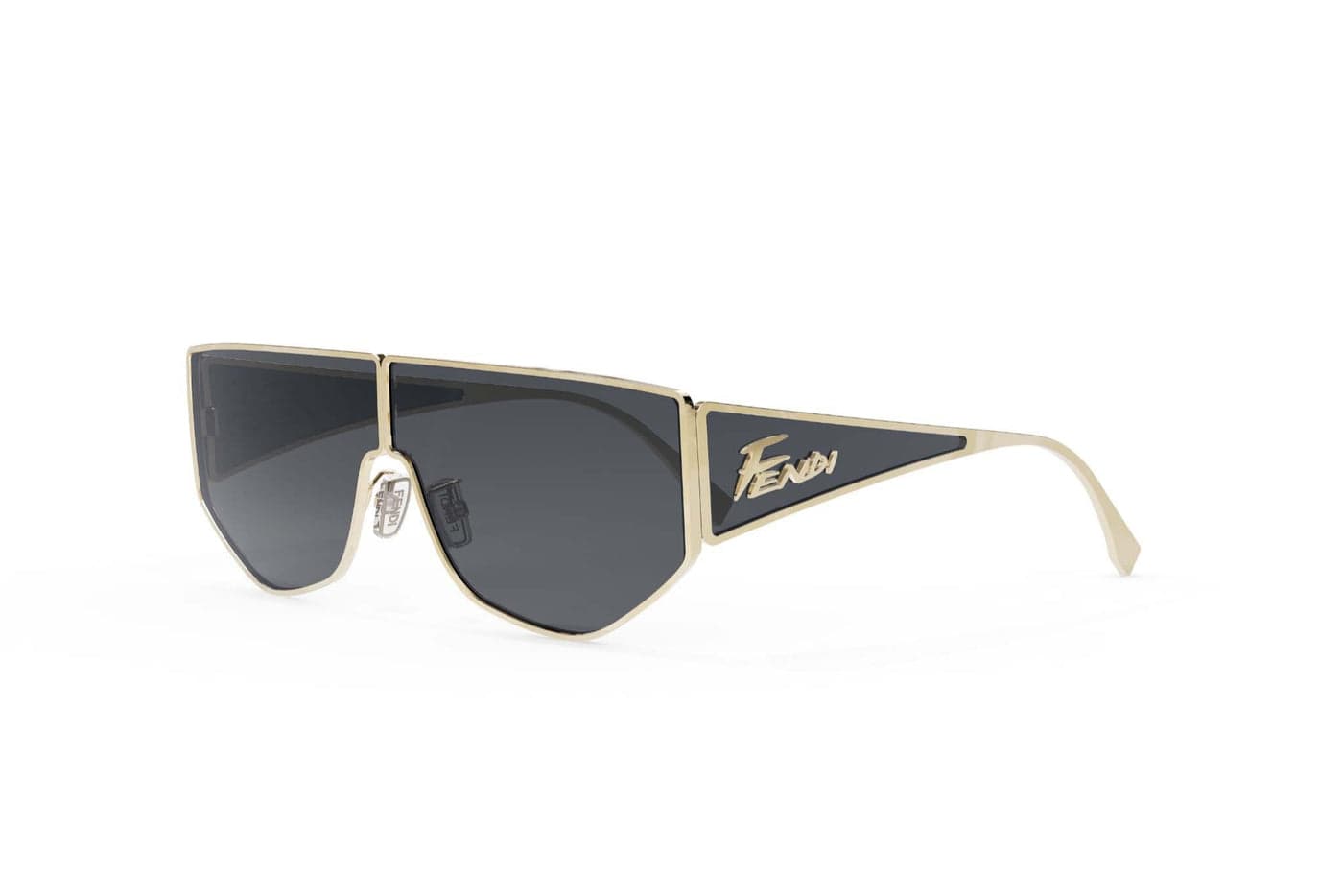 Fendi - Disco Geometric Sunglasses